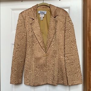 Ribkoff 2piece jacket & under blouse Size 8